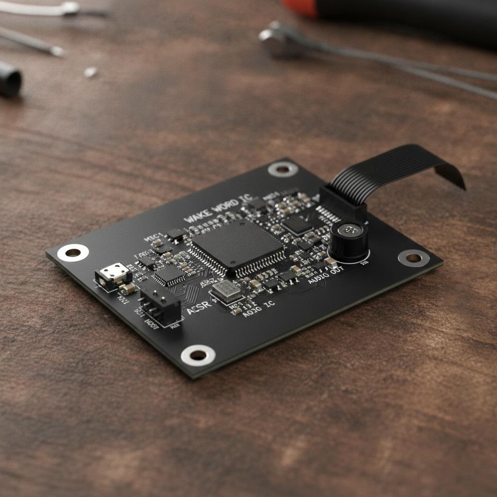 Light offline ASR voice recognition IC