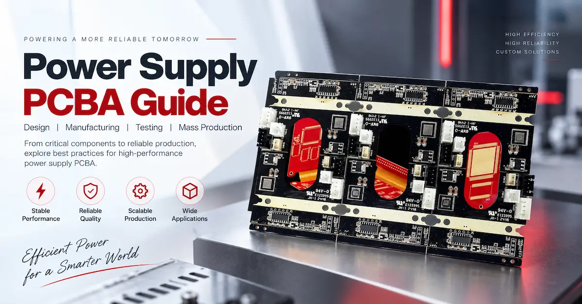 Power supply PCBA for reliable manufacturing