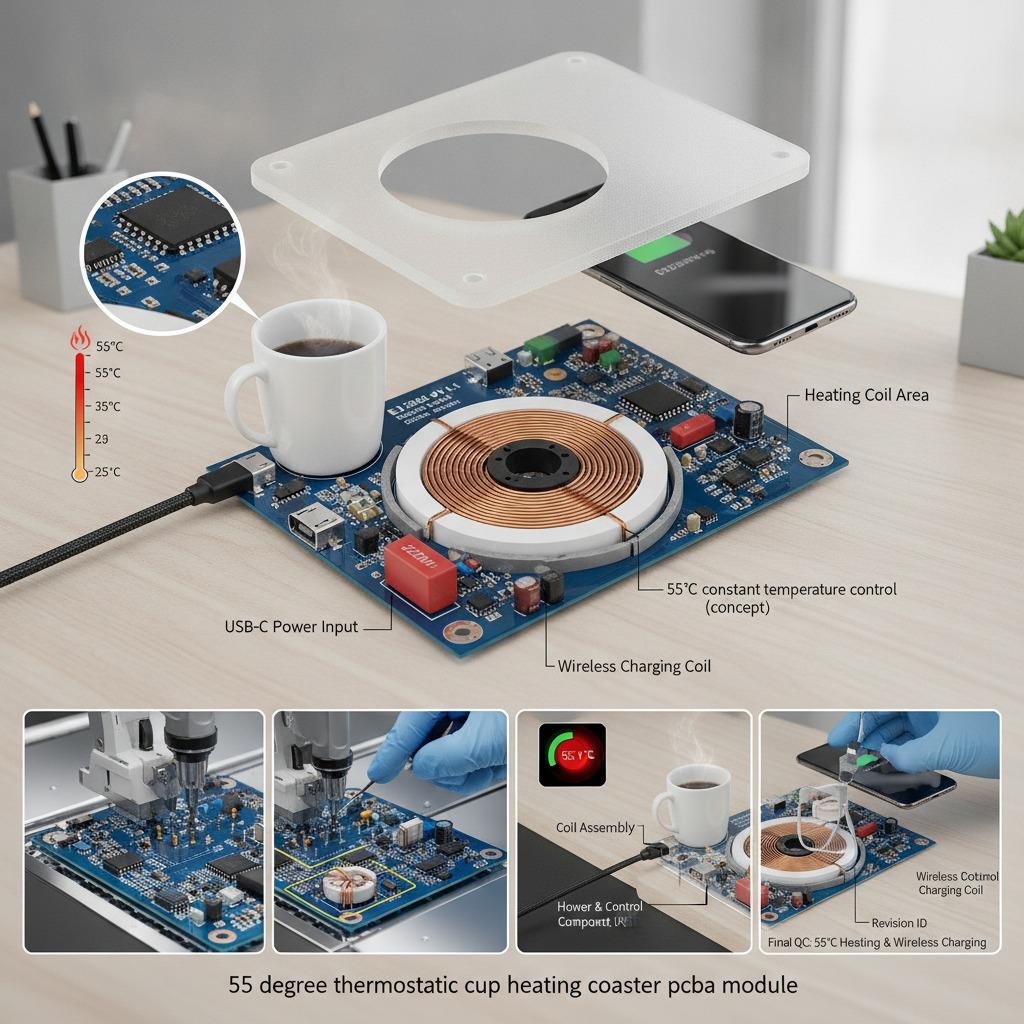 wireless charger pcba