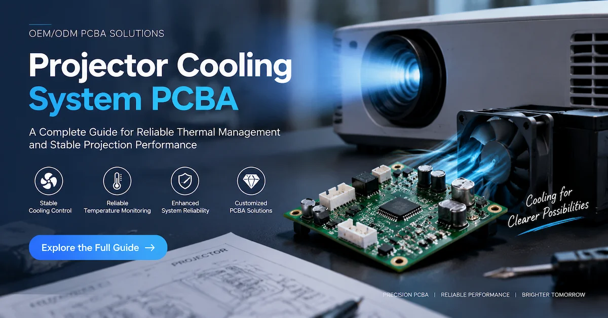 projector cooling system PCBA