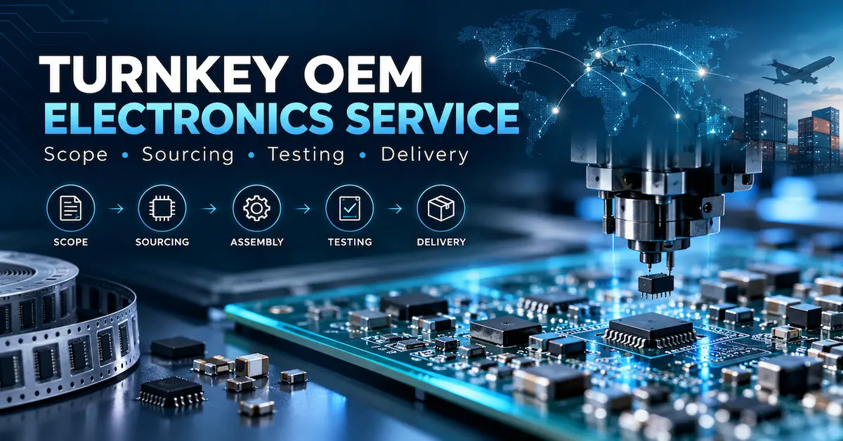 Turnkey OEM electronics service manufacturing