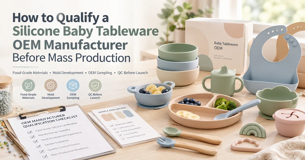 Silicone Baby Tableware OEM Factory Checklist